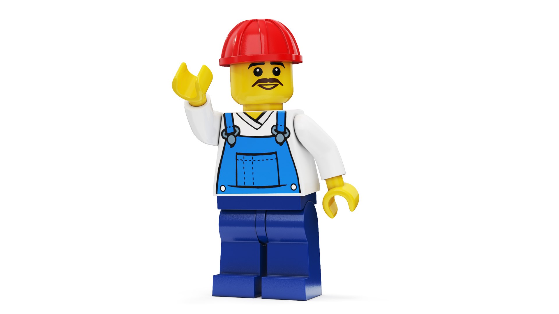 Rigged LEGO Minifigures Collection 3 3D model preview