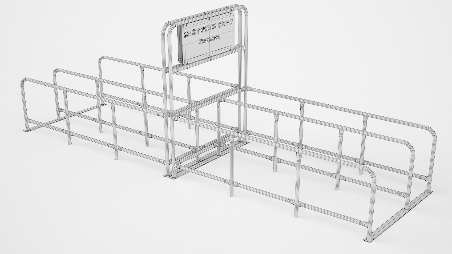 3D Shopping Cart Return 04 - TurboSquid 2019411