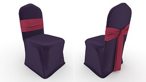 3D Banquet Chair 22 model