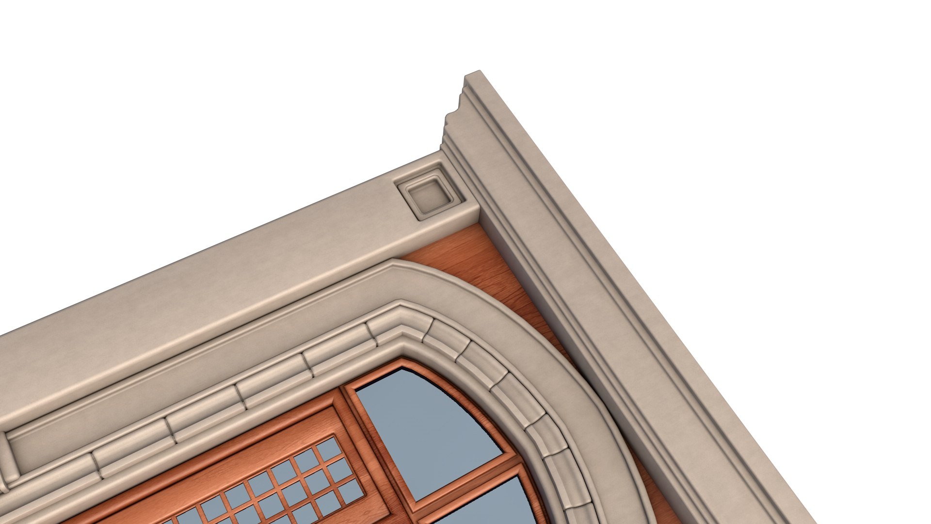 Gothic Door 3D Model - TurboSquid 1965406