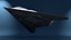 3D Stealth Aircraft in Flight Simplified