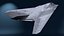 3D Stealth Aircraft in Flight Simplified