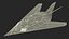 3D Stealth Aircraft in Flight Simplified
