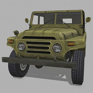 3D offroad vehicle model