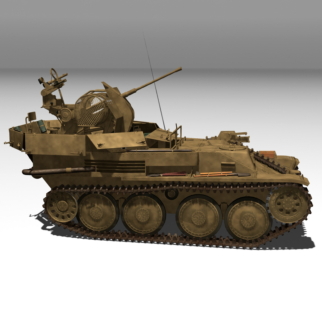 3d flakpanzer 38 gepard flak