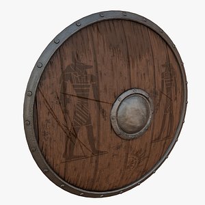 lowpoly Shield game asset