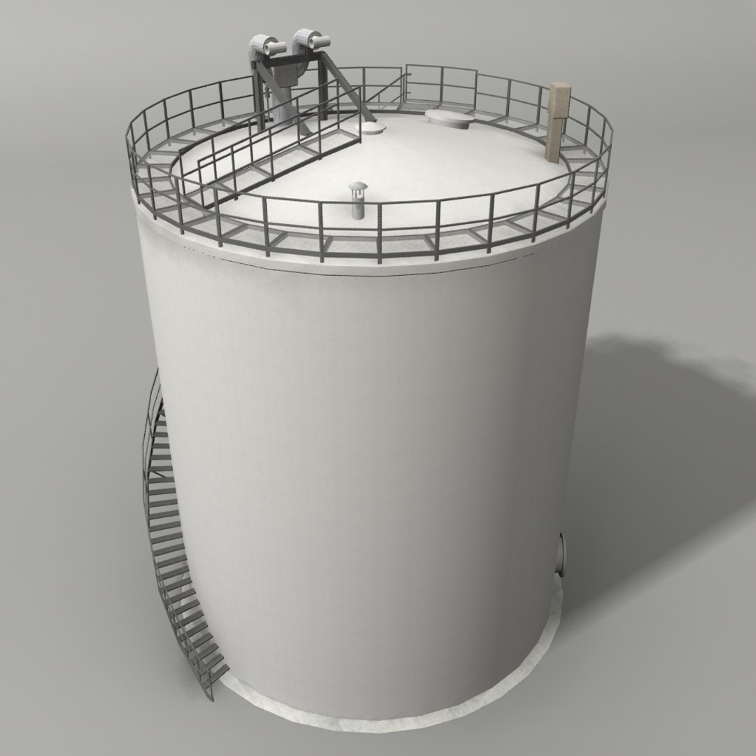 Water Tank 3d Max