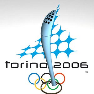 olympic torch 3d model