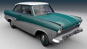 Ford Taunus 17M P2 2 Door Sedan 1959 3D model