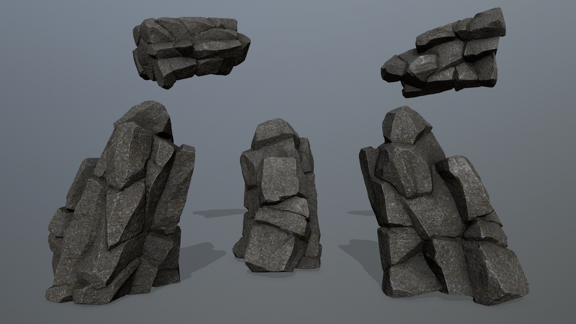 Cliff Rocks 3D Model - TurboSquid 1957412