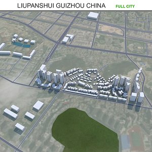 Liupanshui Guizhou China 3D