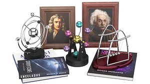 Decorative Set 01 3D