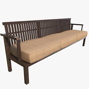 Wood Sofa