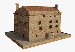 Ancient Building 3D model