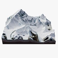 Geological Everest Mountain Range