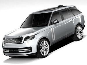 3D Land Rover Range Rover 2022 model