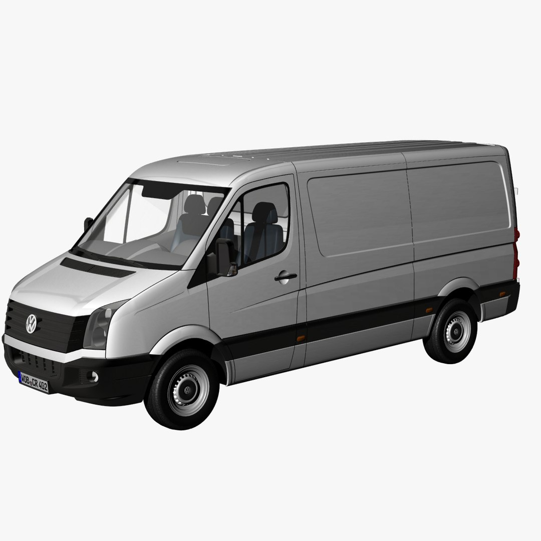 3d Crafter Van Normal Roof