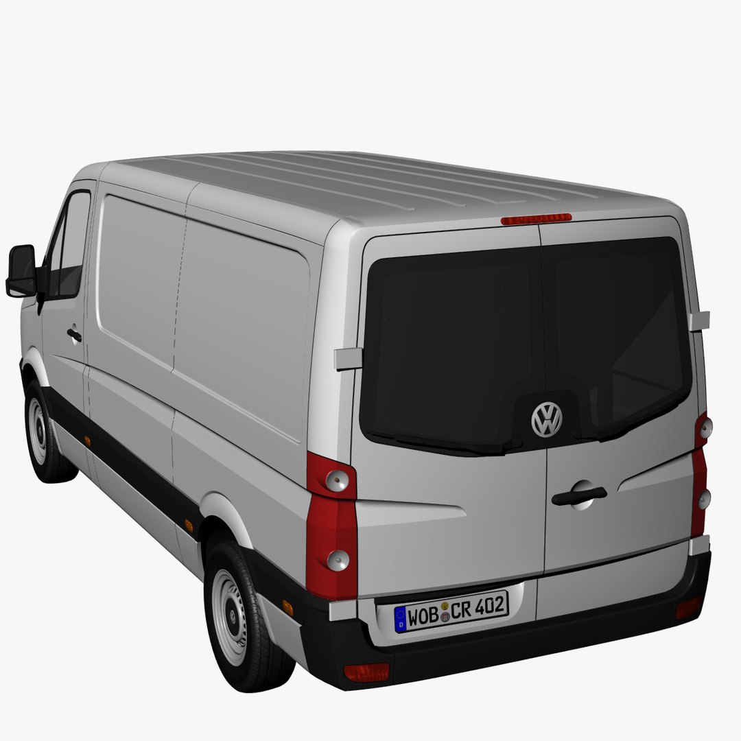 3d Crafter Van Normal Roof