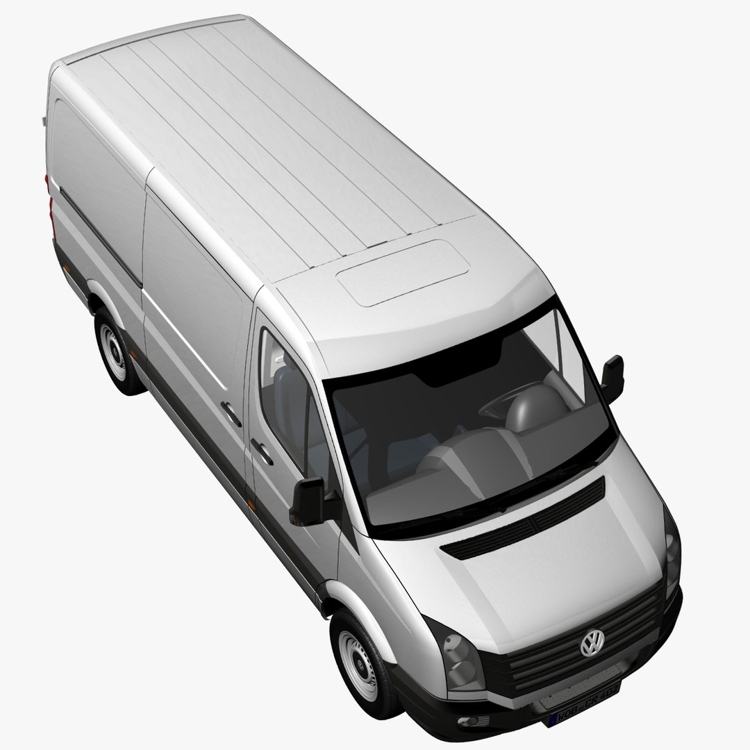 3d Crafter Van Normal Roof