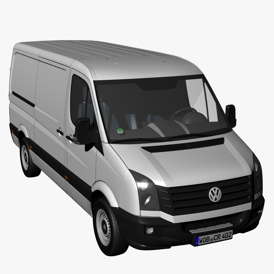 3d Crafter Van Normal Roof