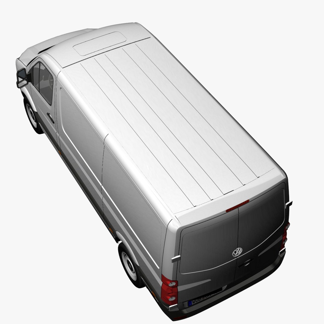 3d Crafter Van Normal Roof