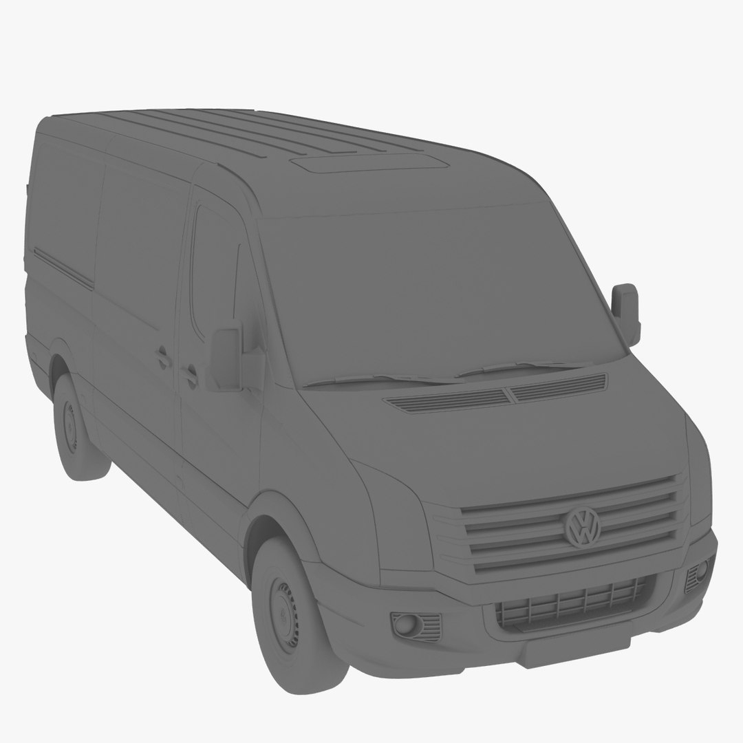 3d Crafter Van Normal Roof