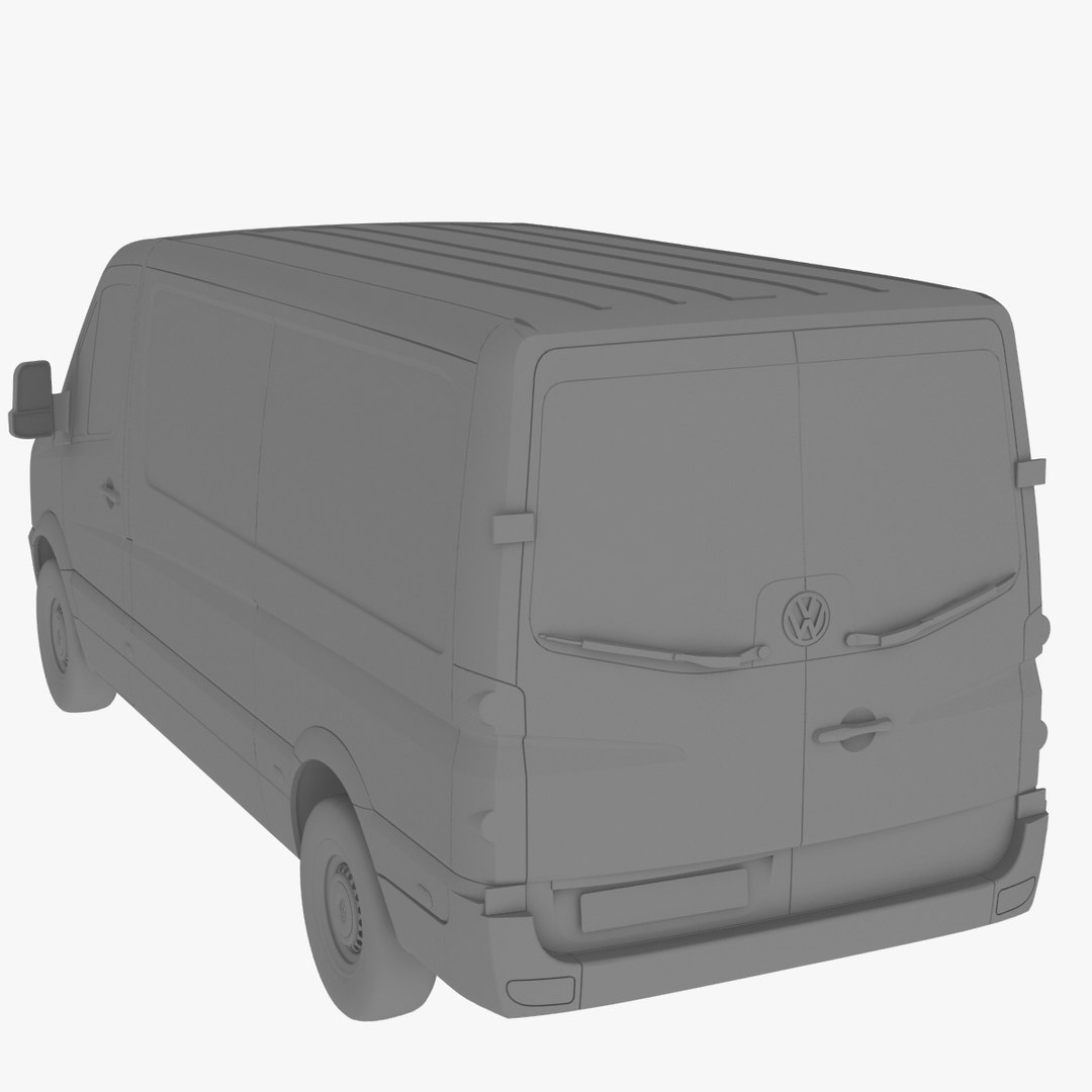 3d Crafter Van Normal Roof