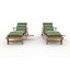 3D model Sun Lounger 31