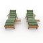 3D model Sun Lounger 31