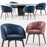 Rosie and Athos - calligaris connubia