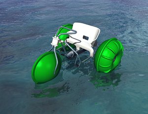 water trike paddle dxf