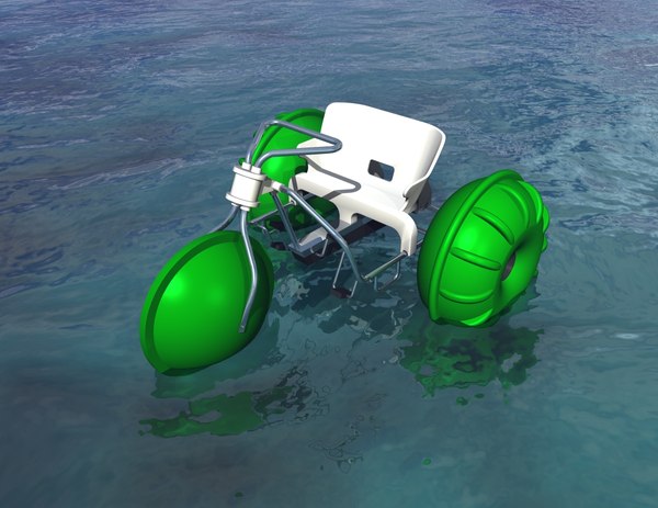 Tretboot oder Wassertrike 3D-Modell - TurboSquid 681825