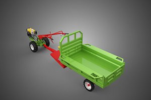 IMPLEMENT HAULAGE TRAILER FARM AGRICULTURAL VEHICLE TRACTOR CART