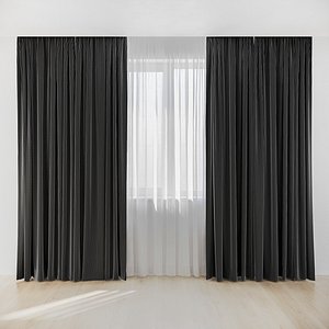 curtain fabric 3D model