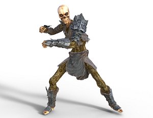 Skeleton Warrior 3D model