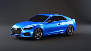 audi a5 2019 3D model
