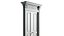 Porte classique bois vert double battant