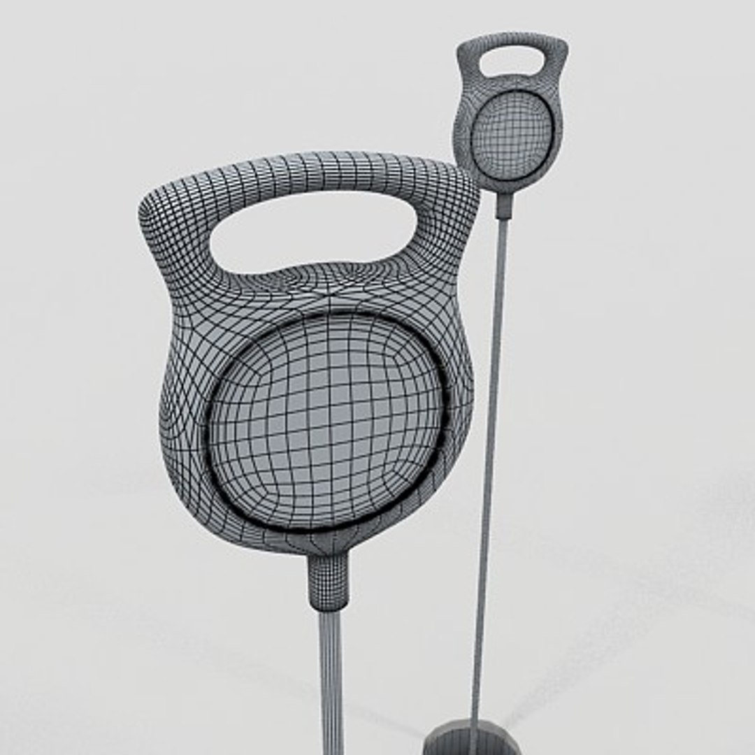 putting green pins 3d model