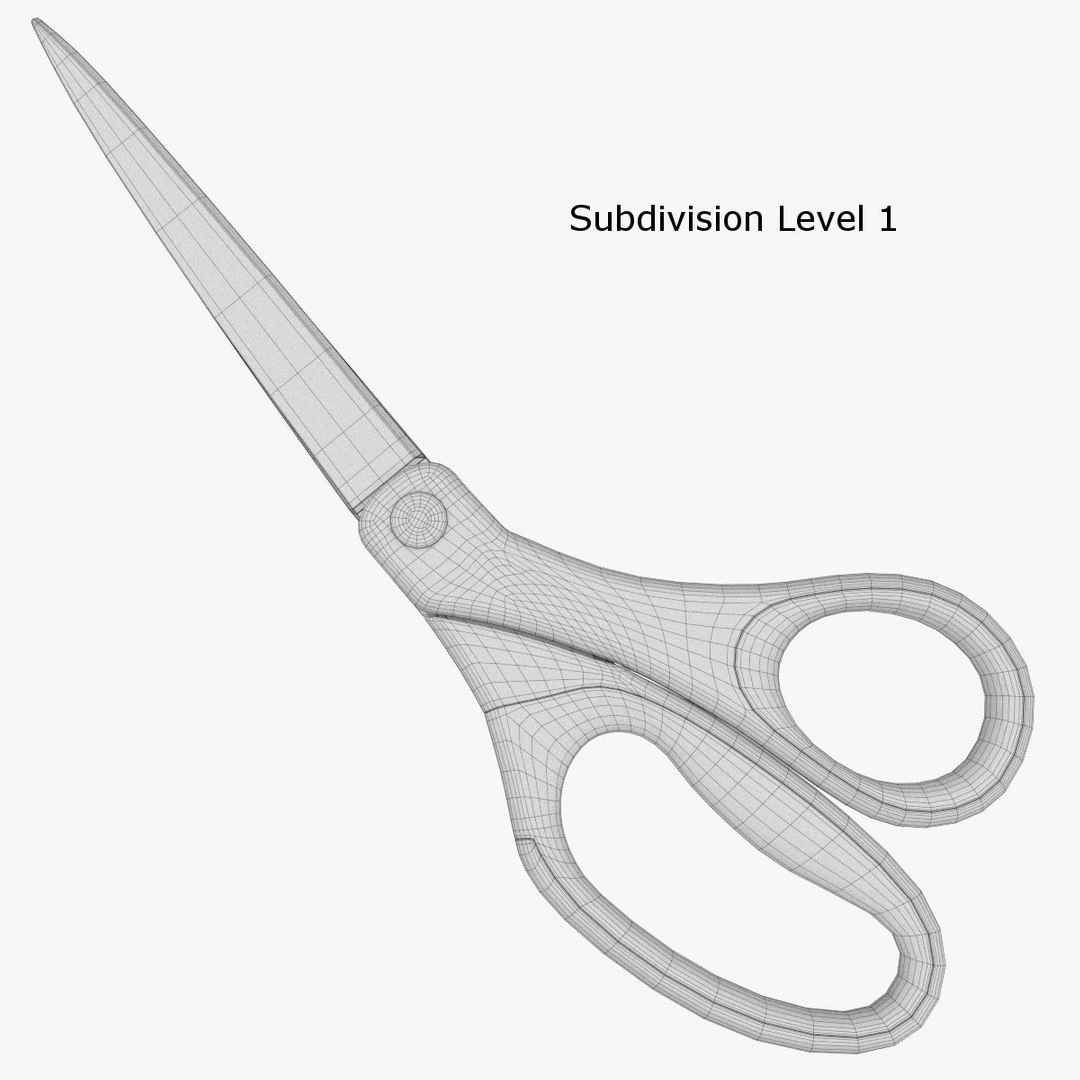 3d Model Scissor