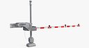 Gate Barrier 3D Model