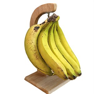 3D 3D Scanned Bananas Photogrammetry