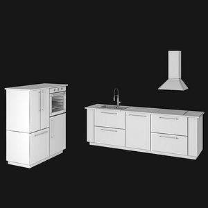 ringhult kitchen 3D model