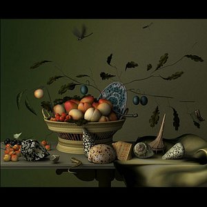 Still Life by Balthasar van der Ast