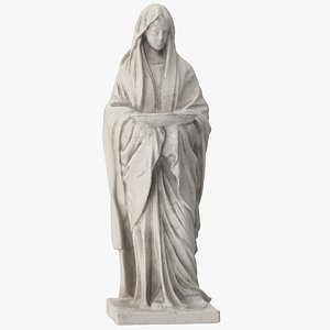 Madonna Holy Water Statue