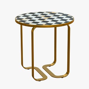 Coffee Table Gold Marble