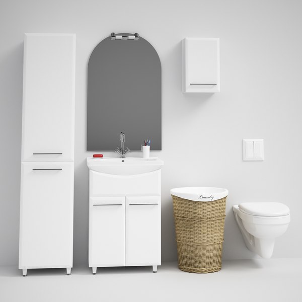 cgaxis bathroom set 01