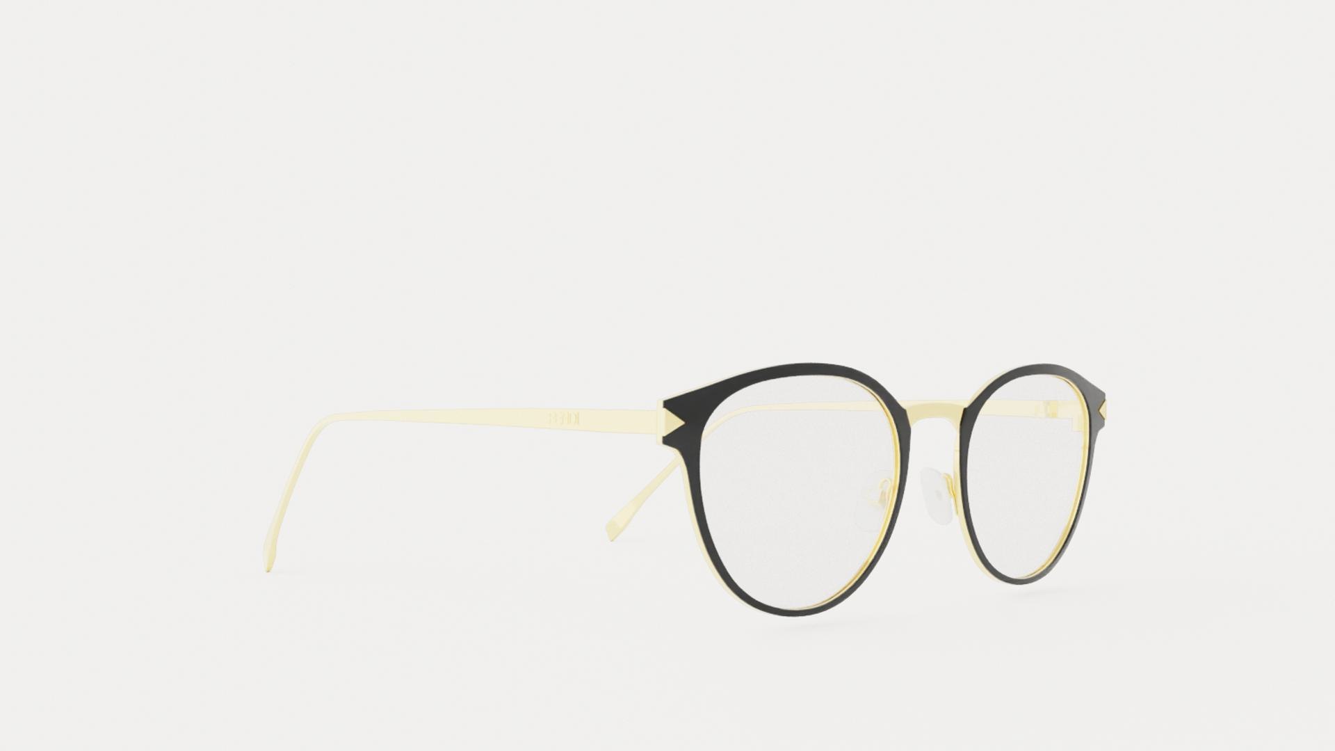3D Fendi - FF 0167 F0G Glasses Model - TurboSquid 2215297