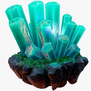 Magic Crystal Customizable 03 PBR model