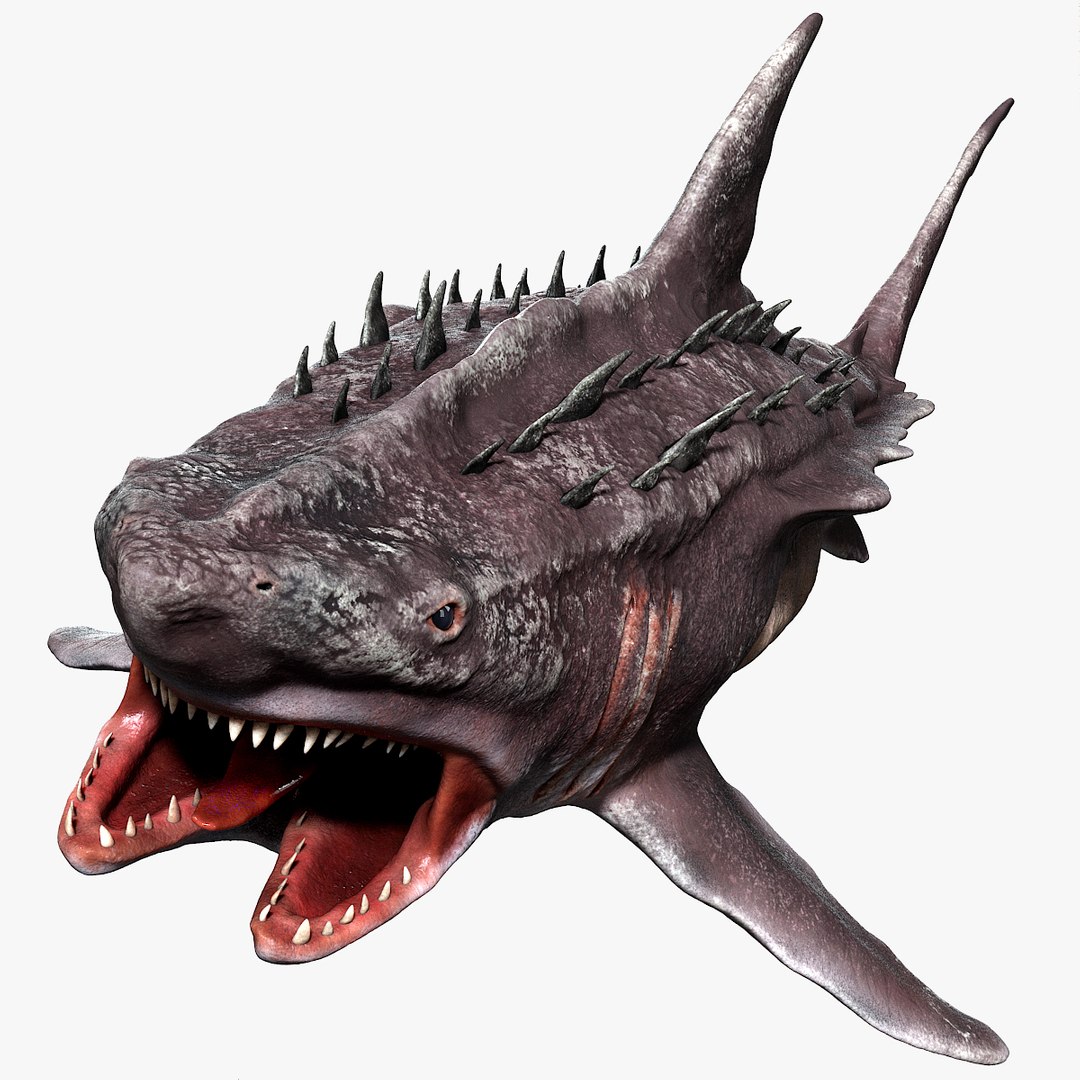 modelo 3d Mutant Shark Monster - TurboSquid 1993688