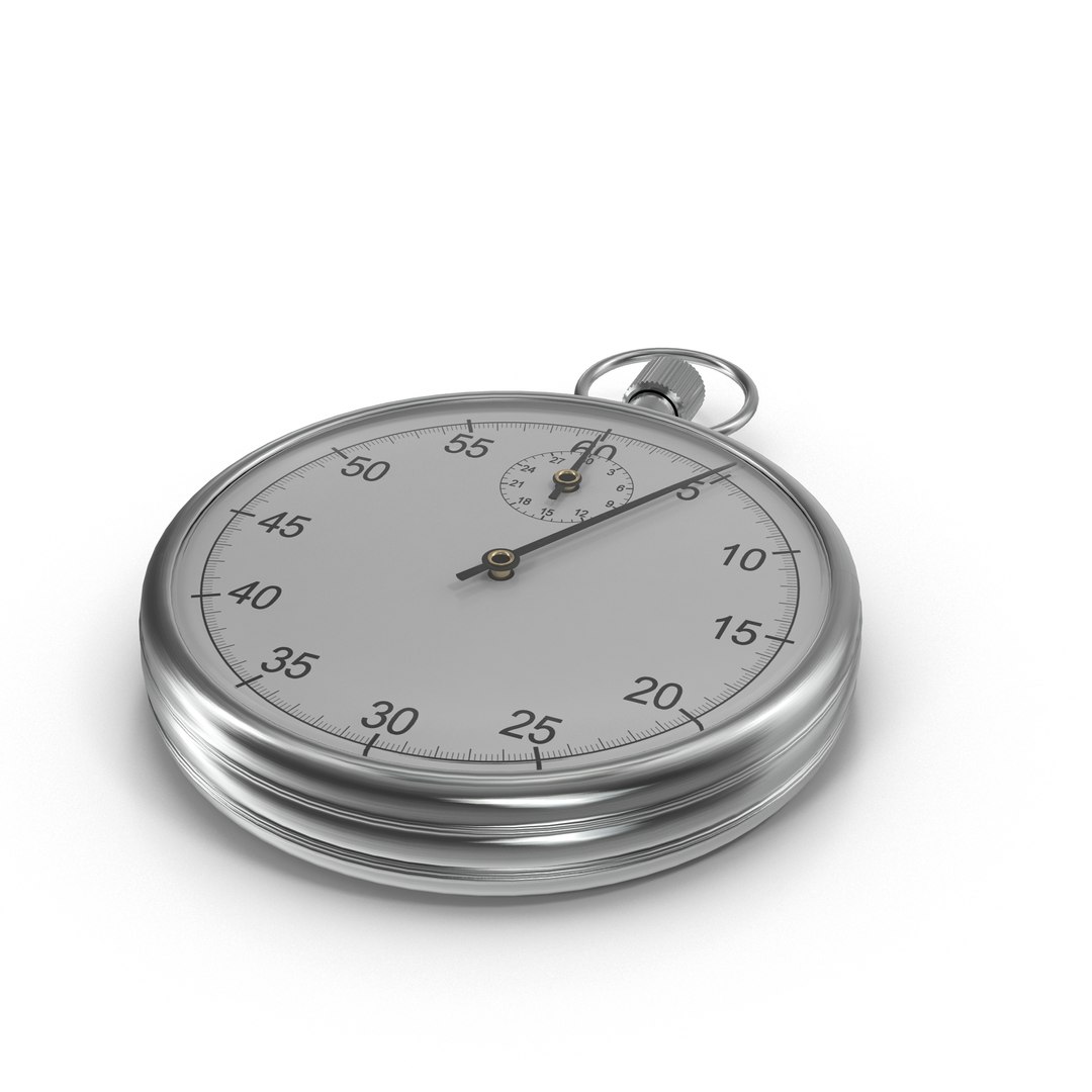 Stop stopwatch watch 3D TurboSquid 1233121